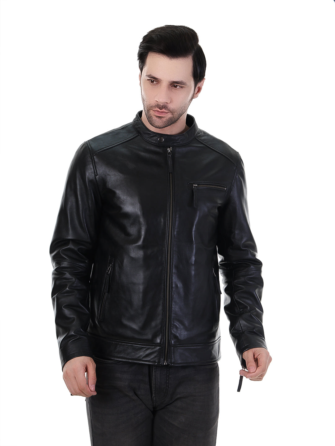 Cool Equal Men's Pure Leather Jacket