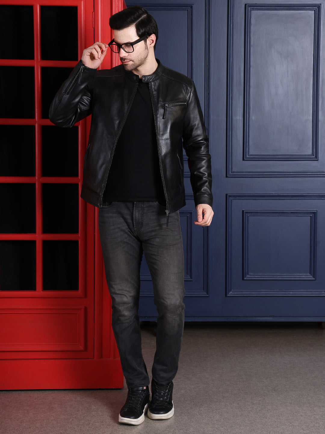 Cool Equal Men's Pure Leather Jacket