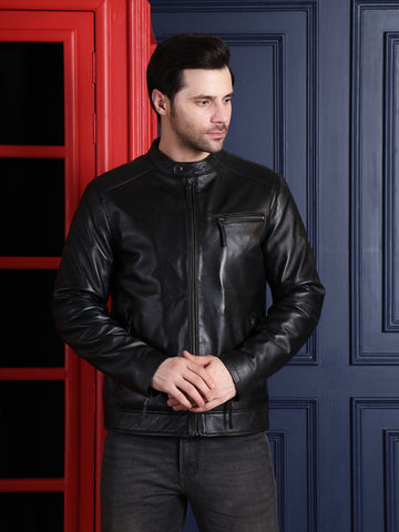 Cool Equal Men's Pure Leather Jacket