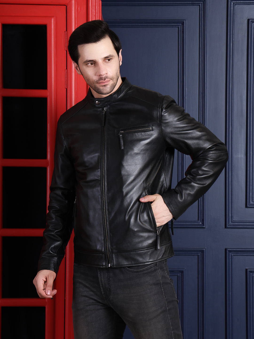 Cool Equal Men's Pure Leather Jacket